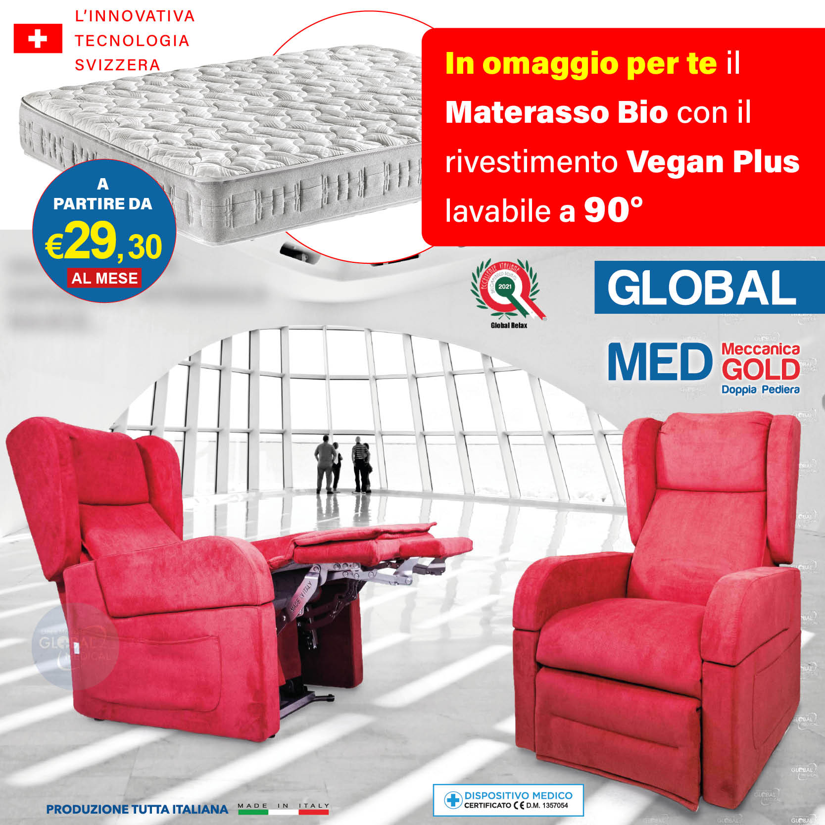 Poltrona Global Med con omaggio